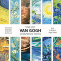 Vincent Van Gogh Scrapbook Paper: Van Gogh Art 8x8 Designer Scrapbook Paper Ideas for Decorative Art, DIY Projects, Homemade Crafts, Cool Artwork Deco - Paperback