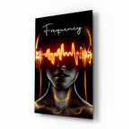Frequency Glass Wall Art