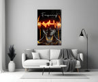 Frequency Glass Wall Art